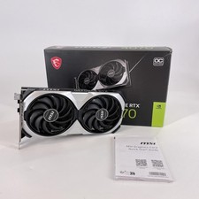 MSI Ventus 2X OC Silver GeForce RTX 4070 12GB - Graphics Card - Excellent