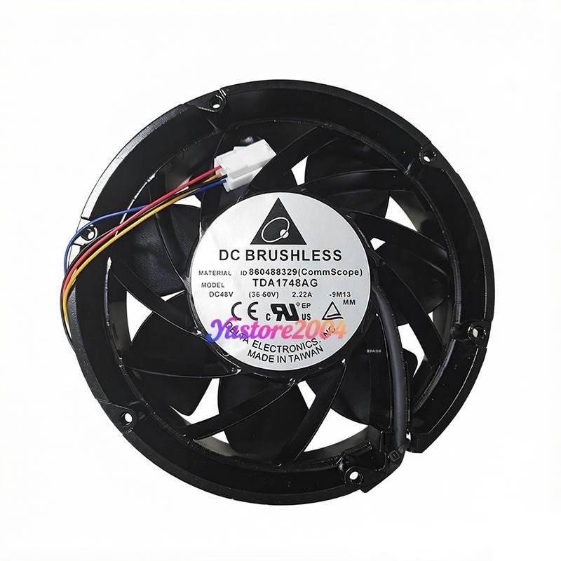1 Pc. New TDA1748AG Cooling Fan 860488329 17250 DC48V 2.22A 17.2CM 4Pin