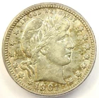 1901-O Barber Quarter 25C Coin - Certified ICG XF45 (EF45) - Rare Date!