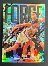 ks 1997-98 Topps Finest Force Jayson Williams Refractor /1090 w/Coating