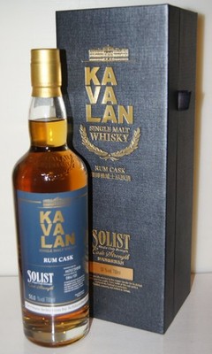 Kavalan Solist Rum Schlumberger Selection 50% Rum Cask bottle 80 of 131 0.7L RAR