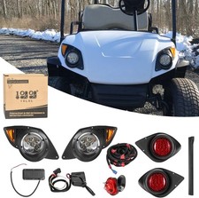 10L0L Golf Cart Light Kit for Yamaha G29 Drive 2007-up, Headlights Taillights Tu