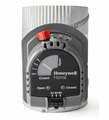 Honeywell Home Round Damper Gr/Rd/Steel 10 in. Dia. ARD10TZ