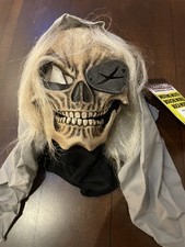 Adult Zagone Studios Hand Made Pirate Skull Moving Mouth Mask