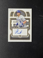 2023 TOPPS DEFINITIVE RC AUTO /50 VINNIE PASQUANTINO ROYALS