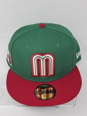 New Era 59Fifty Mexico Fitted Hat Size 7 1/2 Green Red WBC 2026 Baseball New