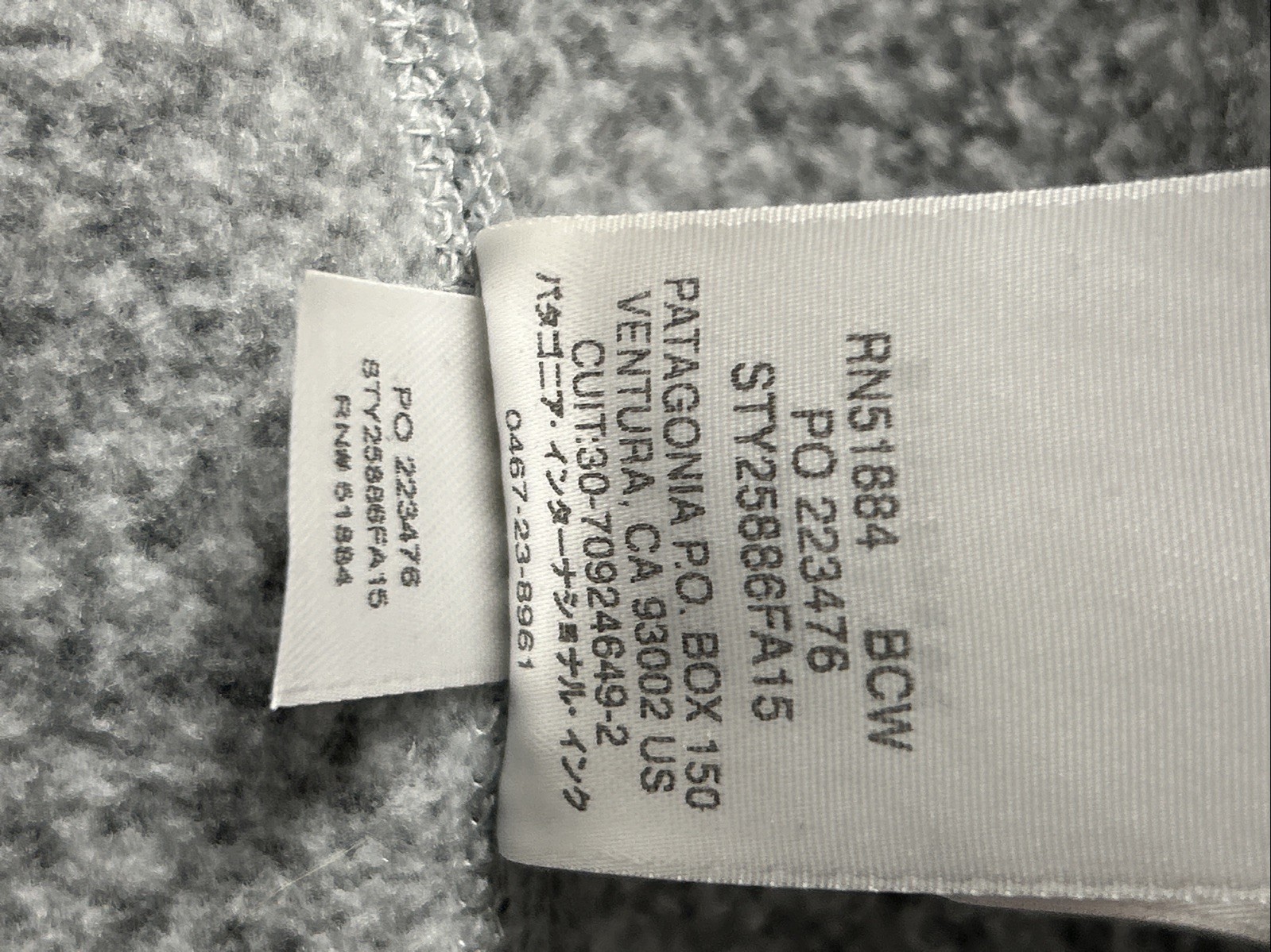 Patagonia Women's Better Sweater Vest Full Zip Gray Size L STY25886 thumbnail 6