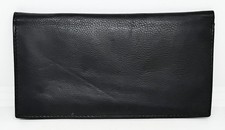 Genuine Leather 13 Card Slots 1 ID Window Credit Card Holder Wallet