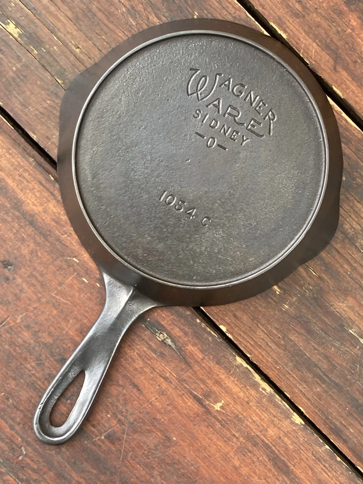 Wagner Ware Cast Iron #4 Skillet with Heat Ring