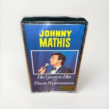 Johnny Mathis Cassette His Greatest Hits and Finest Performances Tape 2