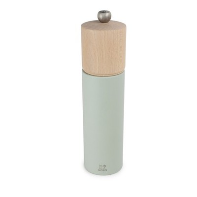 PEUGEOT Salzmühle BOREAL 21cm Salbeigrün Buchenholz Stahlmahlwerk Gewürzmühle