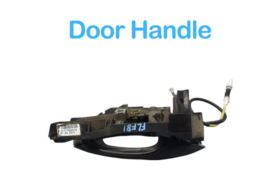 Manija de puerta exterior delantera izquierda del lado del conductor 11-16 BMW 528i 535i 550i F10 OEM Foto 3 de 4