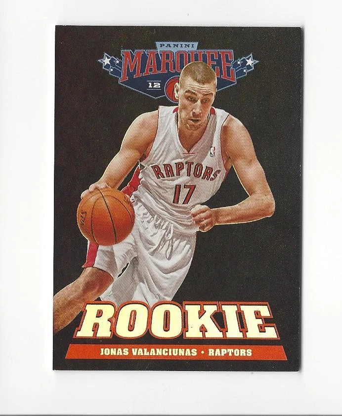 Panini Jonas Valanciunas Basketball 2012-13 Season Sports Trading