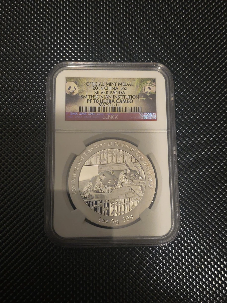 Chinese Panda NGC 2014 Silver Bullion Coins for sale | eBay