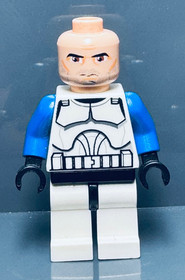 Lego Star Wars Clone Captain Rex 501st Legion (Phase 1) Minifigure sw0194 (7675)