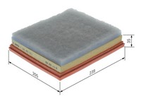 NEU - Bosch F026400511 Luftfilter FüR CitroËN DS Opel Peugeot Toyota