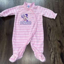 Disney Vintage 90s Y2K Baby 3-6 Month Minnie One Piece Suit