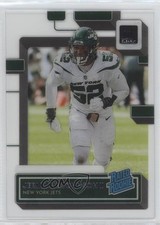 2022 Panini Clearly Donruss Rated Rookie Jermaine Johnson II #100 12yh