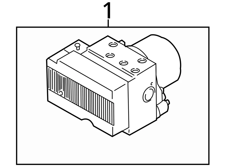 Conjunto de piezas de freno antibloqueo bomba ABS para 02-04 MONTERO SPORT 22094241 Foto 4 de 4