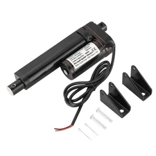 MAOPINER 4" DC12V Stroke Linear Actuator with Mounting Bracket, 900N(202lbs) ...