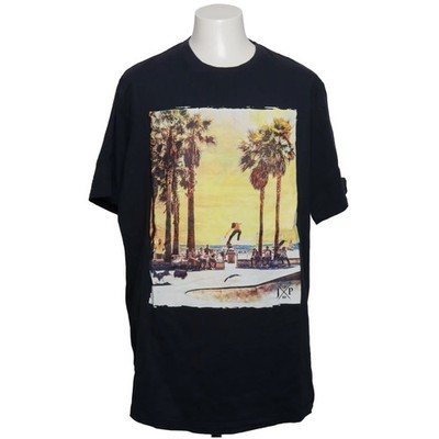 Authentic Garment, T-shirt, Größe: 4XL, Grau/Mehrfarbig, Baumwolle, Print #3Gt
