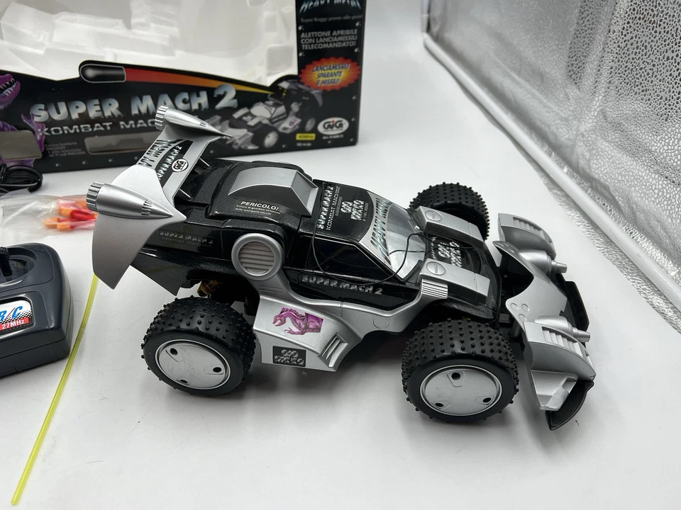 Gig Nikko Super Mach 2 Kombat Machine Scala 1/16 Radio Comandata Super Buggy - Immagine 4 di 4