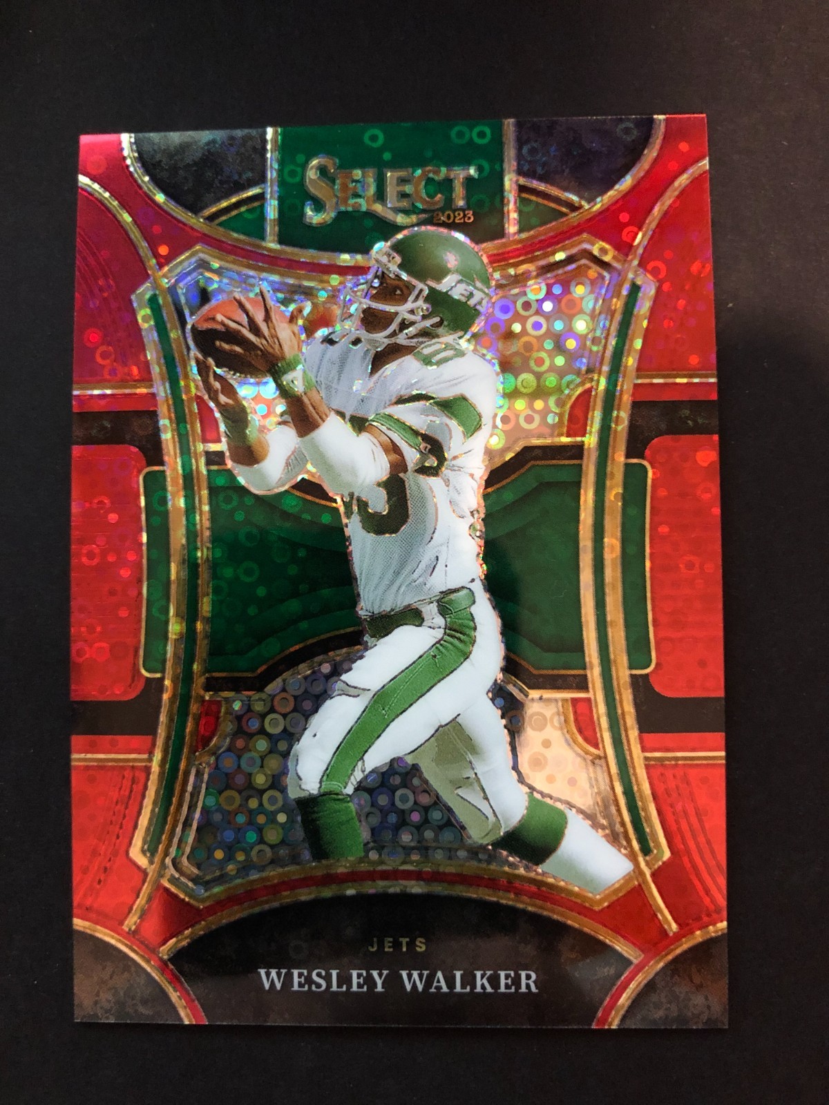 2023 Panini Select Suite Level Red Disco Prizm /49 Wesley Walker #475