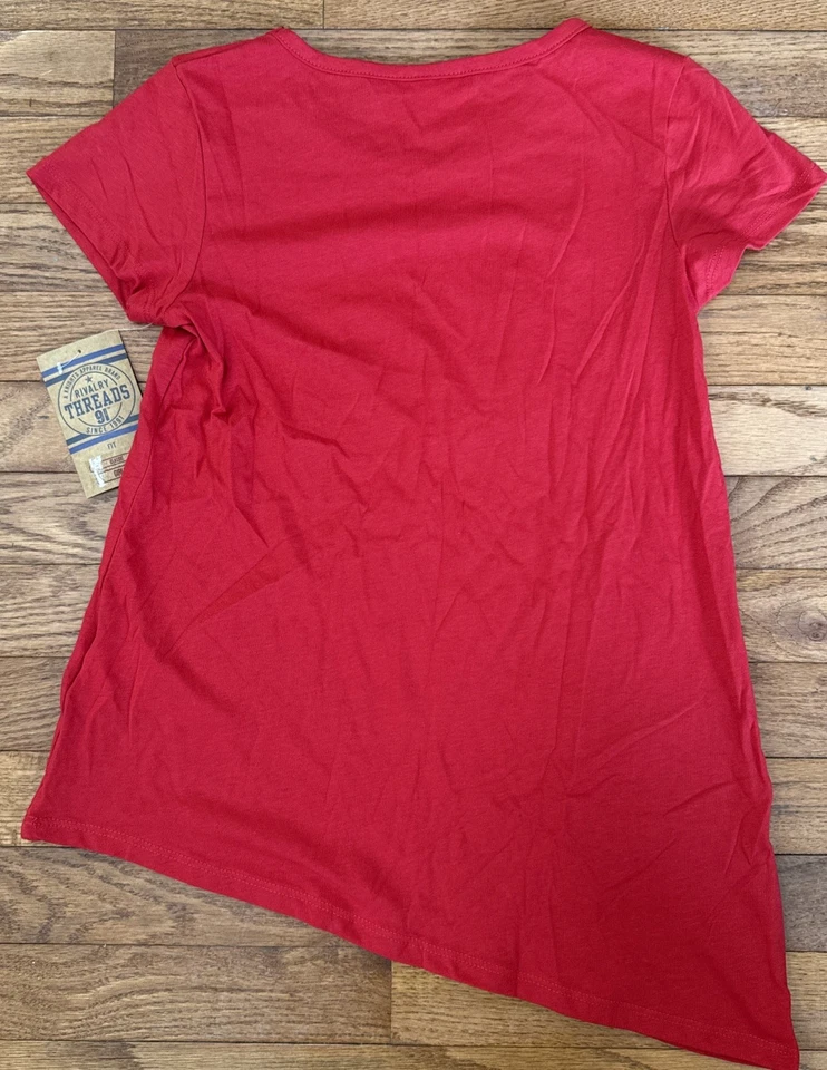 NWT! Georgia Bulldogs University NCAA T-shirt Girls Youth Large 10/12 NEW - Image 4 of 4