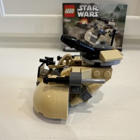 LEGO Star Wars Aat Microfighter 75029 Complete Set & Battle Droid
