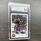 1999-00 Fleer Focus Allen Iverson #18 Auto CGC Graded JSA Auth 76ers