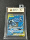 Blastoise & Piplup GX CSM2aC 156/150 SR Rare Pokemon chinese Grade 10