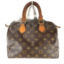 Louis Vuitton Monogram Canvas ~SPEEDY 25~ Satchel Handbag Purse