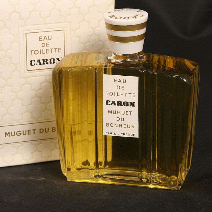 VINTAGE Caron Muguet du Bonheur 8 oz Eau de Toilette | eBay