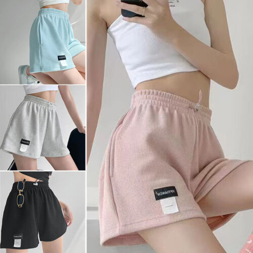 Womens Wide Leg Shorts High Waist Loose Casual Loose Short Pants Spring Summer
