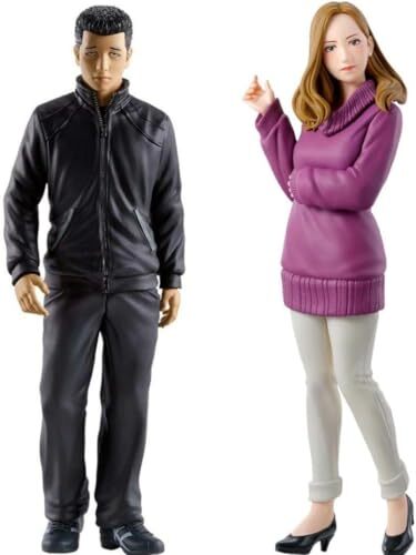The Fable Akira Sato and Yoko Sato Figure Set Banpresto Bandai Toy New Box - Picture 2 of 8