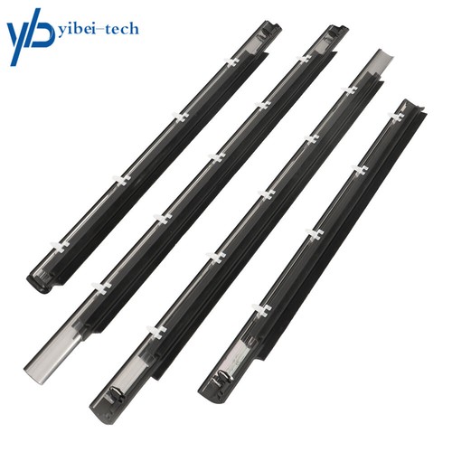 For 2001-2007 Toyota Sequoia Door Molding Weatherstrip 4 Pcs Set Black Rubber - Picture 3 of 14