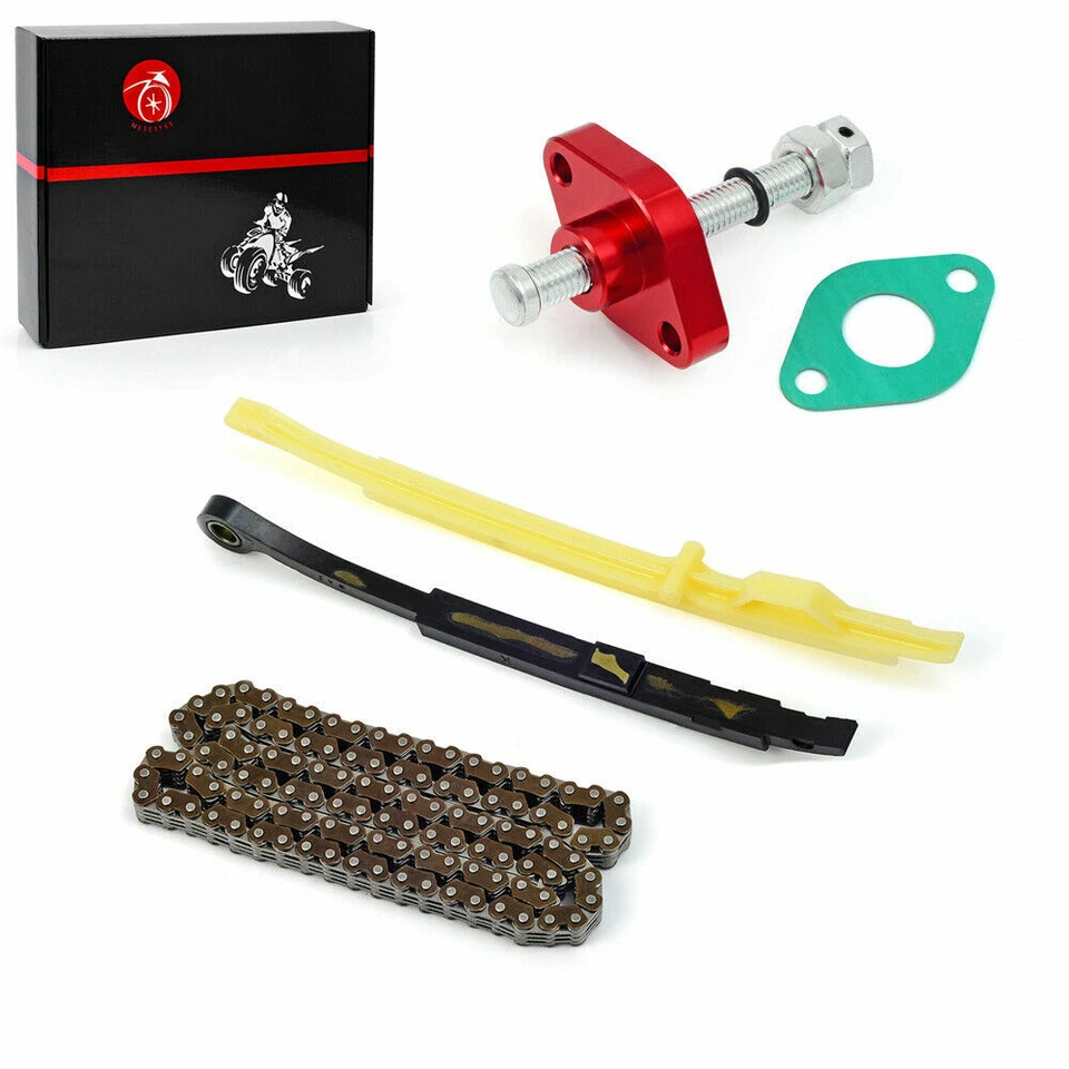 Conjunto de tensor de cadena de distribución y guías de leva para Honda CRF450R 2002-08 CRF450X 05-17 Foto 2 de 4
