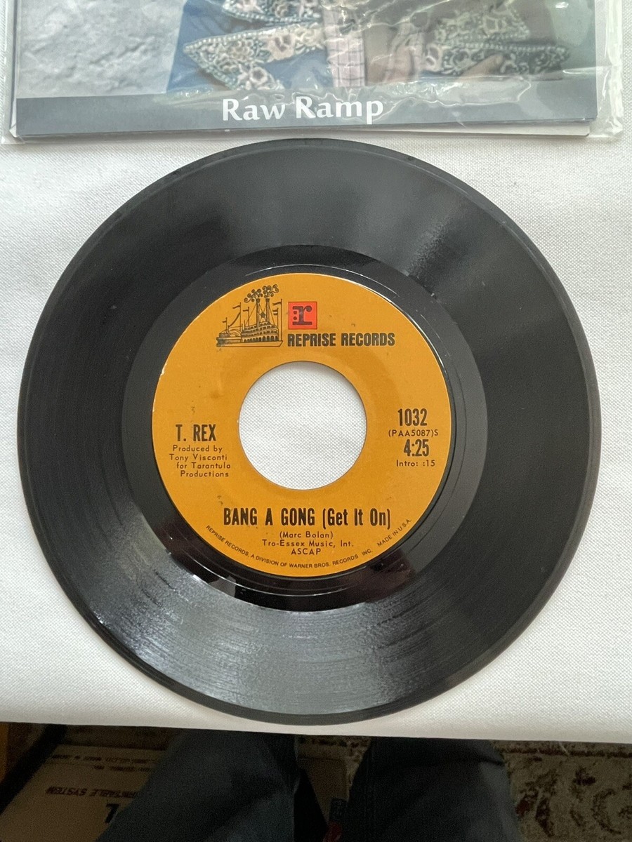 T.REX GET IT ON BOX SUPER EXTRA 限定CD 未開封 T REX -Bang A Gong(GET IT ON) Reprise 1032 P/S (71) | eBay