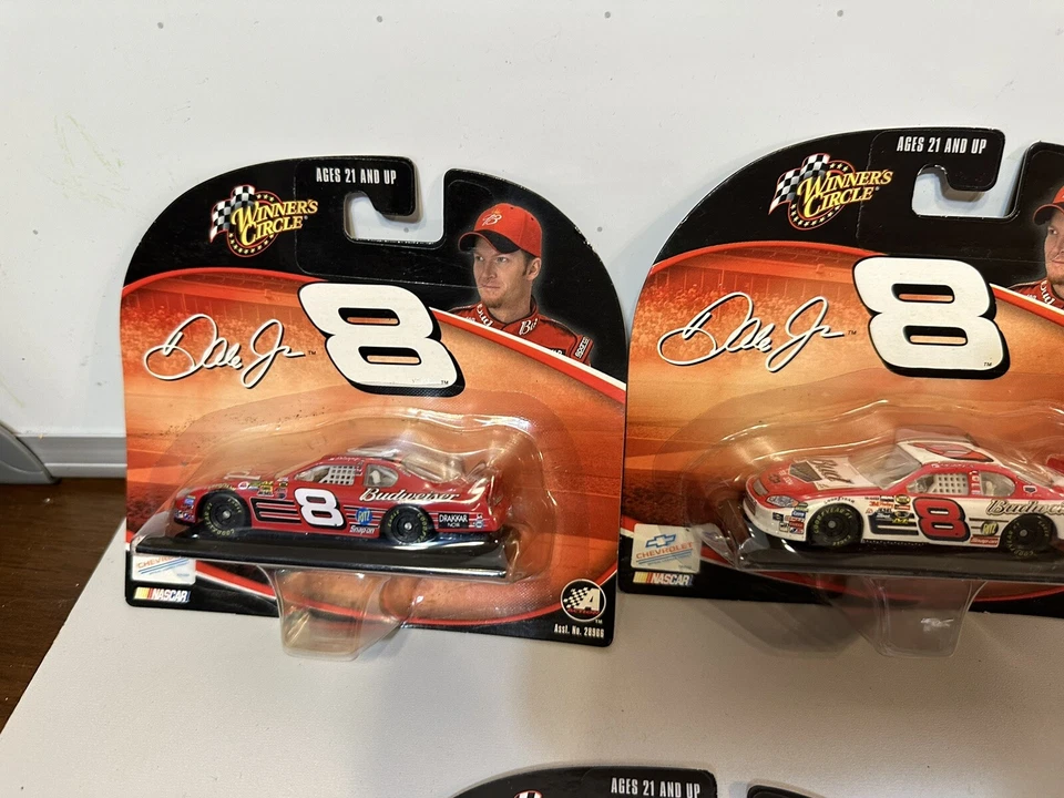 LOT 5 WC 2004 #8 BUDWEISER BOD DAYTONA WIN DALE EARNHARDT JR, MILLER RUSTY CARS - Image 2 of 4