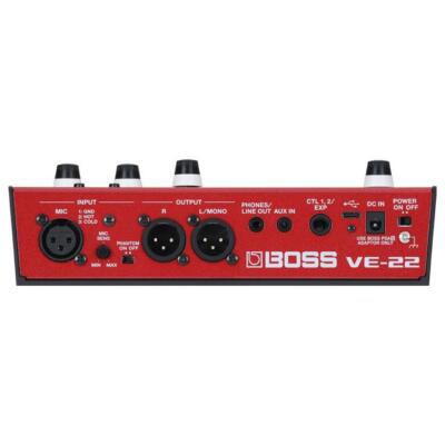 BOSS VE-22 Vocal Performer Multi Effector Dial Red | eBay