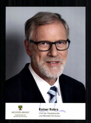 Rainer Robra autograph card original signed + 11172