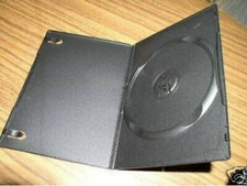1000 PCS NEW SLIM 7MM SINGLE DVD CASE, BLACK - PSD14