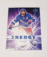 2019-20 Upper Deck Hockey Series 1 Pure Energy Mika Zibanejad #PE-16