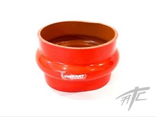 Vibrant Performance - Hump Hose Coupler, 4" ID, 3" Length - Red - P/N: 2736R