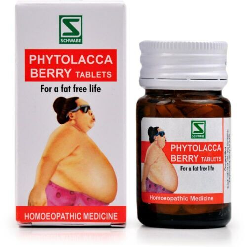 PHYTOLACCA BERRY TABLETS For effective weight(loss)management Dr.Willmar Schwabe - Picture 2 of 4