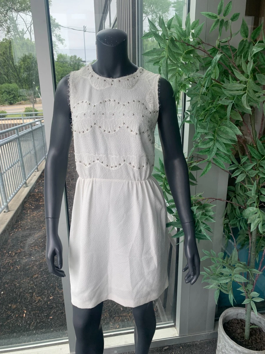 White lace going out cheap dress