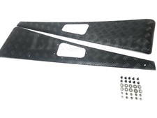 Land Rover Defedner 90/110 Wing Top Chequer Plate Black no hole WTKIT01-NH/B New
