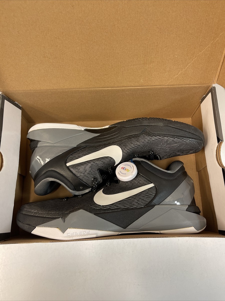 Nike Kobe 7 Black Wolf Grey 2012 Size 11.5 Brand New 488371