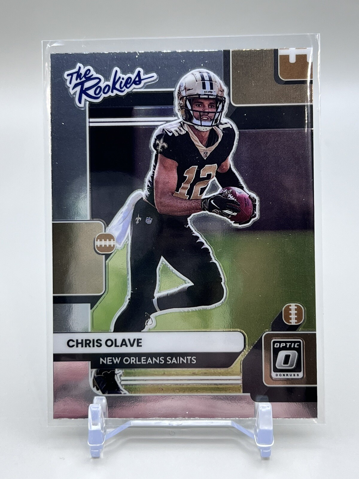 2022 Panini Donruss Optic Chris Olave The Rookies Saints RC