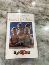 Beatles For Babies Happy Baby Cassette Tape 1992 Vintage